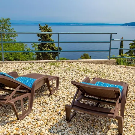 アパート In Obrs Mit Kleiner Terrasse Und Meerblick Mošćenička Draga